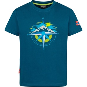 TROLLKIDS Детска тениска Trollkids Kid's Trondheim T T-shirt - Madeira Blue - размер 104 (EU) (704-5822-0313)