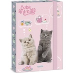 Ars Una Кутия за тетрадки ARS UNA A/4 Cute Animals-Tea Party (50855322)