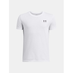 Under Armour UA B SPORTSTYLE LC SS Тениска за момчета Under Armour | Byal | Момчешки | 118-127