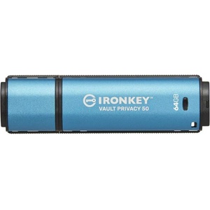 Kingston IronKey Vault Privacy 50 64GB USB 3.2 (IKVP50/64GB) Флаш памет