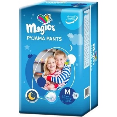 MAGICS PYJAMA PANTS M 4-7 let 17-30 kg 15 ks