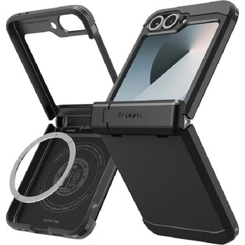 Spigen Калъф Spigen - Tough Armor Pro, Galaxy Z Flip FE/Flip 6, MagSafe, черен (ACS09807)