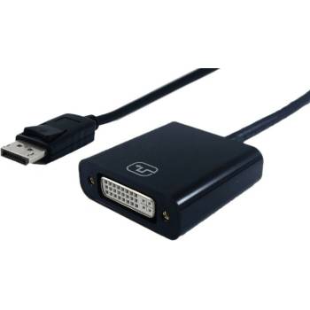 Roline Преходник Roline S3202-10, DisplayPort(м) към DVI(ж), черен (S3202-10)