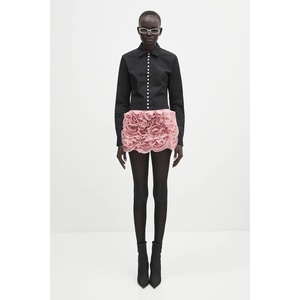AMBUSH Памучна риза Fitted Pearl Button Shirt (12115377)
