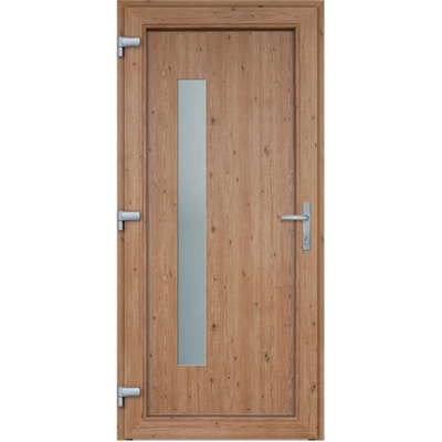 ASKO Vigo borovice sklo satinato levé 98 x 208 cm