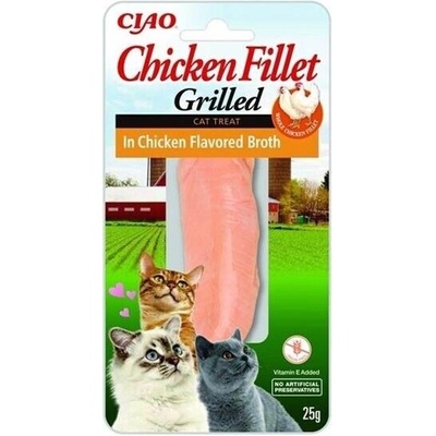 Inaba Churu Grilled cat Kura v kuracom vývare 12ks 180 g