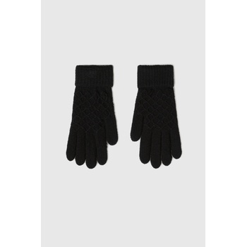 Moodo Черни плетени ръкавици Moodo Moodo | Cheren | ЖЕНИ | ЕДИН РАЗМЕР
