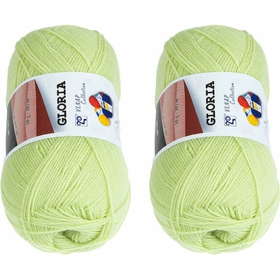 BELLATEX Gloria 50 g súprava 2 ks - 53744 sv. zelená