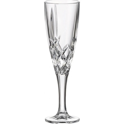 Crystal Bohemia poháre na šampanské Brixton 6 x 180 ml