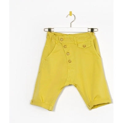MUFFIN MODE chlapecké bavlněné kraťasy “goldEN SUMMER” žluté
