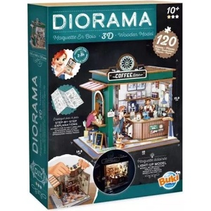 Edu Toys Buki: Кафе диорама - 3D пъзел (BUKI68072)
