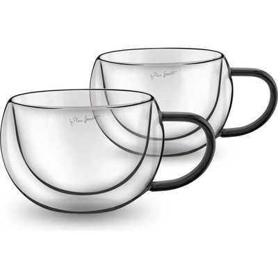 Lamart LT9114 VASO Cappuccino černý 2 x 270 ml