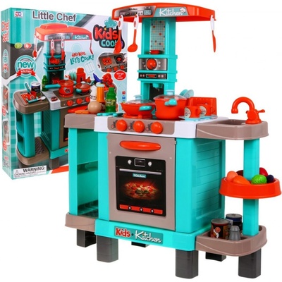 LEAN TOYS kuchyňa tyrkysová