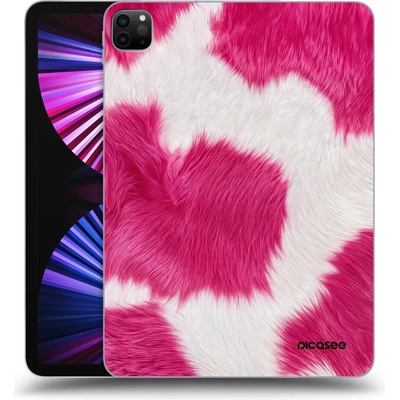 Picasee silikónový čierny obal pre Apple iPad Pro 11" 2021 3.gen Pink Moo