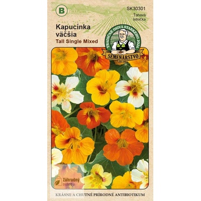 Kapucínka väčšia (Tall Single Mixed)