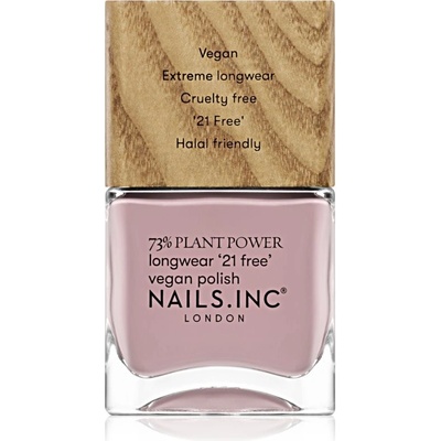 Nails Inc. Plant Power dlhotrvajúci lak na nechty odtieň Mani Meditation 14 ml
