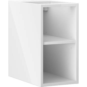Mexen Box-A отворен шкаф с рафт 25 см, бял гланц - 91AX2-0250-470-0-00 (91AX2-0250-470-0-00)