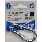 Vorman КАРАБИНА ПОЦИН С ГАЙКА vrn 7mm 70x10/7 (4003984662536)