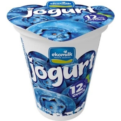 Ekomilk Jogurt 2,7% borůvka 150 g