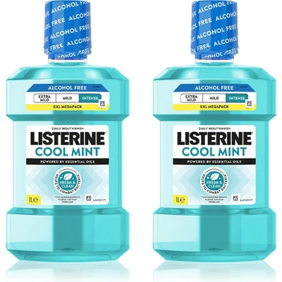 Listerine Cool Mint Intense 2 × 1 l