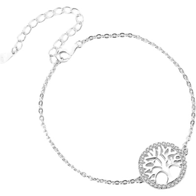 Silenti Jewelry Сребърна гривна "Дървото на Живота