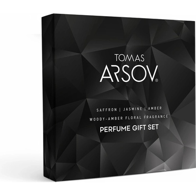 Tomas Arsov Saffron Jasmine amber EDP dámska 30 ml + sprchový gél 200 ml + telový balzam 200 ml darčekové balenie