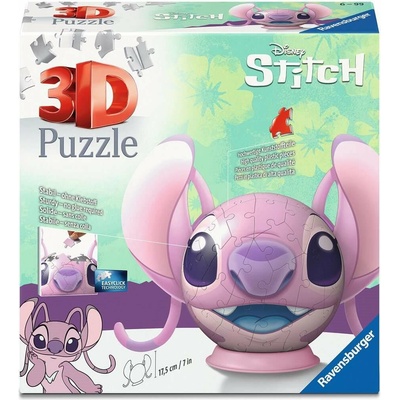 RAVENSBURGER 3D Puzzleball Stitch: Angel 77 ks