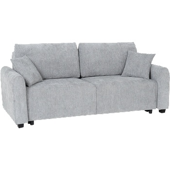 Carmen Разтегателен диван - тройка lomela - светлосив l03 (3551523)