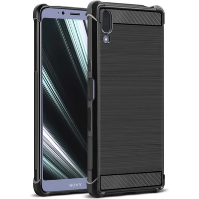 Sony Xperia L3 IMAK Удароустойчув Силиконов Калъф и Протектор
