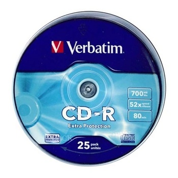 Verbatim CD-R Extra Protection 700 MB 25 броя (43432) (43432)