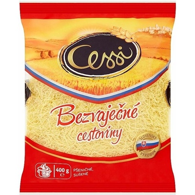 Cessi Bezvaječné cestoviny pšeničné sušené niťovky 400 g