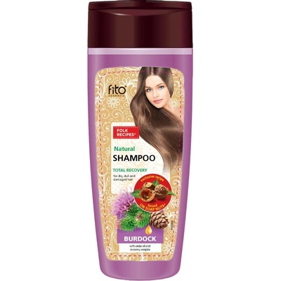 Fito Cosmetic šampon na vlasy lopuchový s cedrovým olejem 270 g