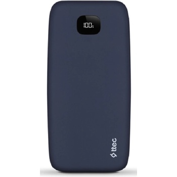 Ttec Портативна батерия ttec - ChargeUp Pro, 20 000 mAh, синя (8694470004891)