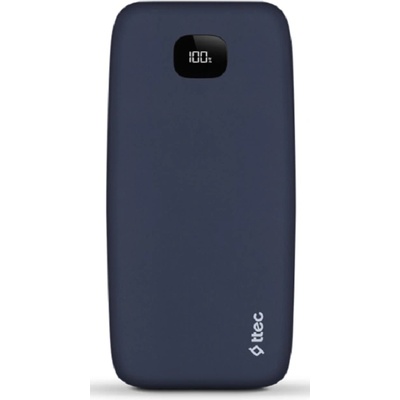 Ttec Портативна батерия ttec - ChargeUp Pro, 20 000 mAh, синя (8694470004891)