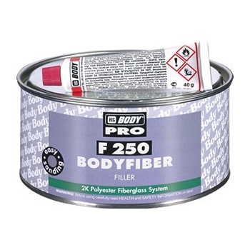 HB BODY bodyfiber F250 tmel so sklenným vláknom 750 g
