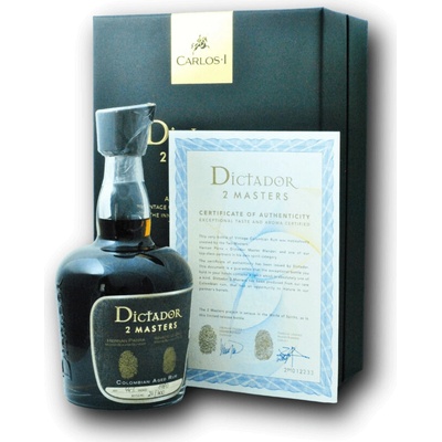 Dictador 2 Masters Carlos I 44% 0,7 l (karton)