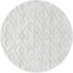 Ayyildiz Кремав кръгъл килим ø 80 cm Pisa - Ayyildiz Carpets (PISA80804708CREAM)