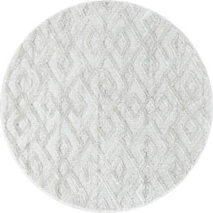 Ayyildiz Кремав кръгъл килим ø 80 cm Pisa - Ayyildiz Carpets (PISA80804708CREAM)