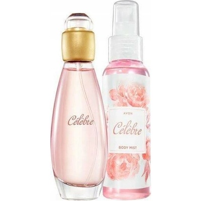 Avon Célèbre deospray 50 ml + EDT 50 ml kosmetická sada