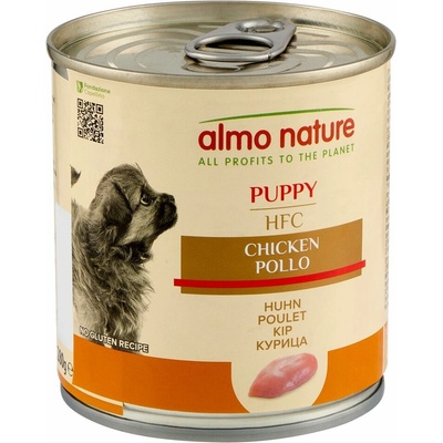 Almo Nature Junior HFC Natural Dogs kuřecí pro štěňata 280 g