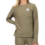 Eivy Дамска долна блуза с дълъг ръкав Eivy Women's Versa Loose Fit Rib Top Longsleeve - Olive - размер XXL (114-3623-0217)
