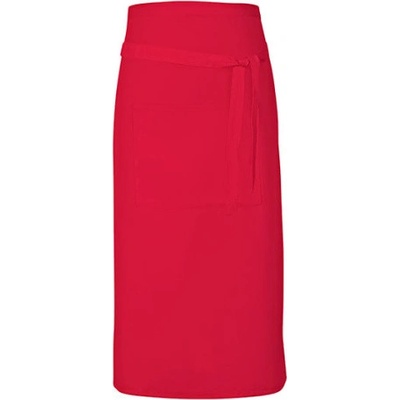 Link Kitchen Wear Gastro zástěra X985 Strawberry Red Pantone 186 90x80cm