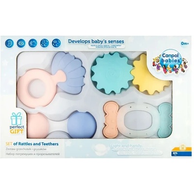 Canpol Комплект чесалки Pastel, 4 бр (79/401C)