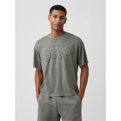 Gap tričko s logom Everyday Soft zelené