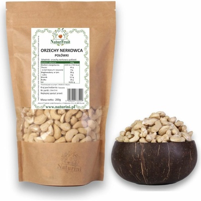Naturini Kešu orechy polovice 500 g