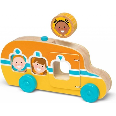 Melissa & Doug GO TOTs Dřevěný Autobus