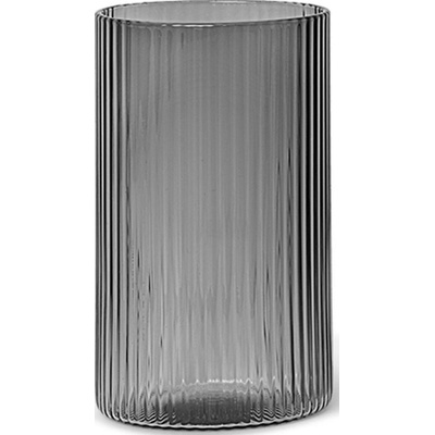 LIVING Sklenice na aperitiv RIPPLE šedá ferm 4 x 140 ml