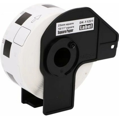 ECODATA Kompatibilné štítky pre tlačiareň BROTHER QL typ DK-11215 biele 29 mm x 90 mm 700 ks ECO-DK-11215
