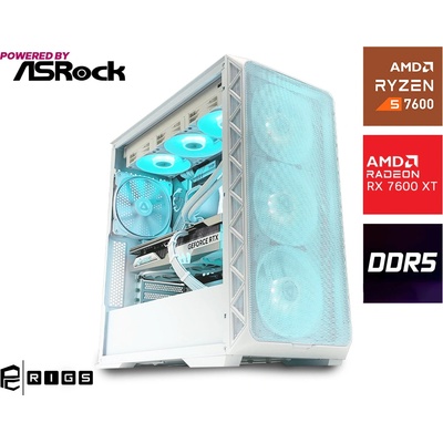 PCbuild PCB|Rigs MK2 Sniper Powered by ASRock - Ryzen 5 9600X / RX 9060XT / 32GB DDR5 / 2TB NVMe (48972)