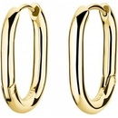 Rosefield Luxusné pozlátené oválne náušnice Essentials JEOLG-J567/JEOSG-J569 2,5 x 1,6 cm